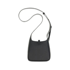 Tory Burch Black Calf Leather Bos Taurus Shoulder Bag
