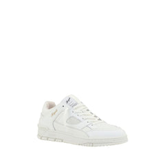 Axel Arigato White Calf Leather Bos Taurus Low Top Sneakers
