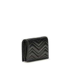Gucci Black Lamb Ovis Aries Aries Wallet
