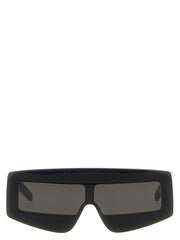 Rick Owens Black Acetate Sunglasses