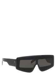 Rick Owens Black Acetate Sunglasses