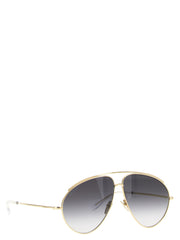 Gucci Gold Metal Sunglasses