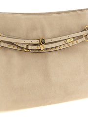PINKO Beige Cowhide Shoulder Bag