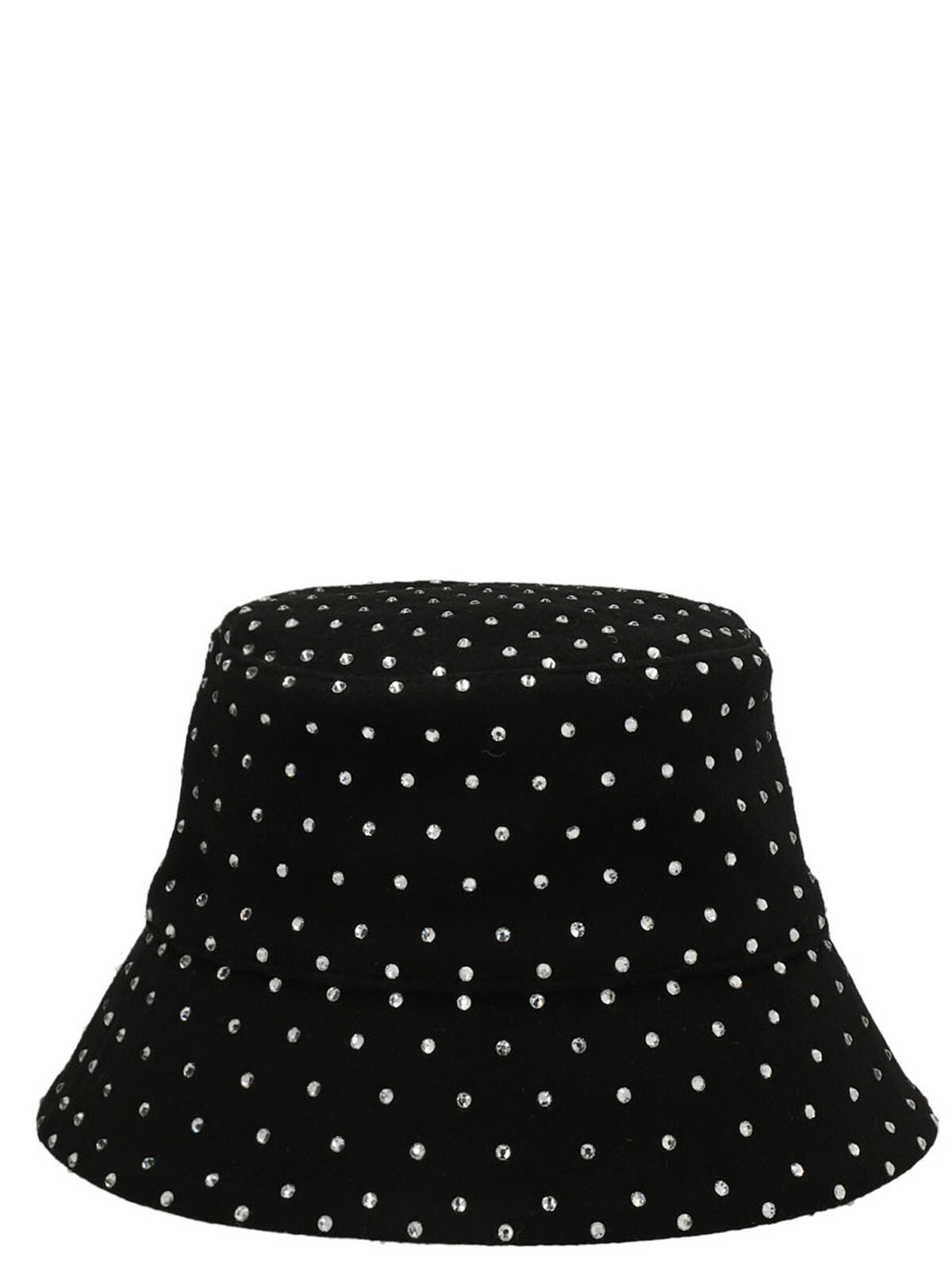 RUSLAN BAGINSKIY Black Wool Bucket Hat