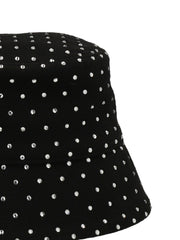RUSLAN BAGINSKIY Black Wool Bucket Hat