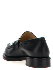 MACH & MACH Bicolor Calfskin Slip-On Loafers