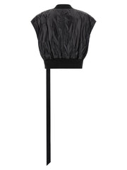 DRKSHDW Black Nylon Sleeveless Jacket