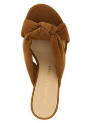 Stuart Weitzman Brown Polyethylene Stiletto Heel Sandals