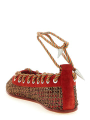 Kiko Kostadinov Multicolor Polyester Ballet Flats
