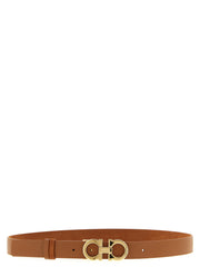 Ferragamo Brown Calfskin Regular Belt