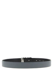 Ferragamo Gray Calfskin Regular Belt
