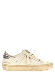 Golden Goose White Lamb Leather Low Top Sneakers