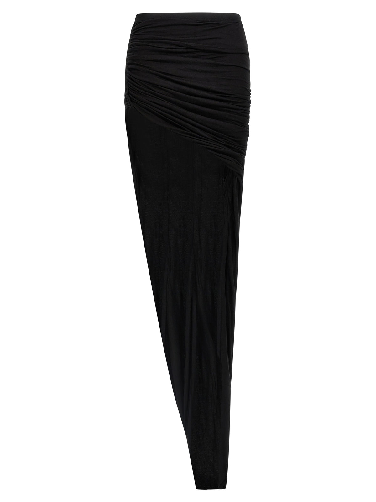 DRKSHDW Black Cotton Mini Skirt