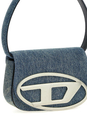 Diesel Blue Cotton Shoulder Bag