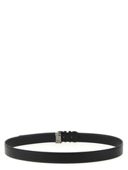 Ferragamo Black Calfskin Regular Belt