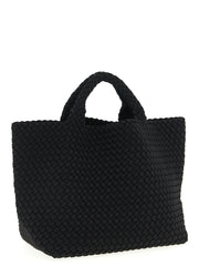 NAGHEDI Black Neoprene Tote Bag