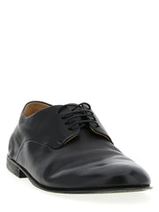 Marsell Black Calfskin Oxfords And Derbies