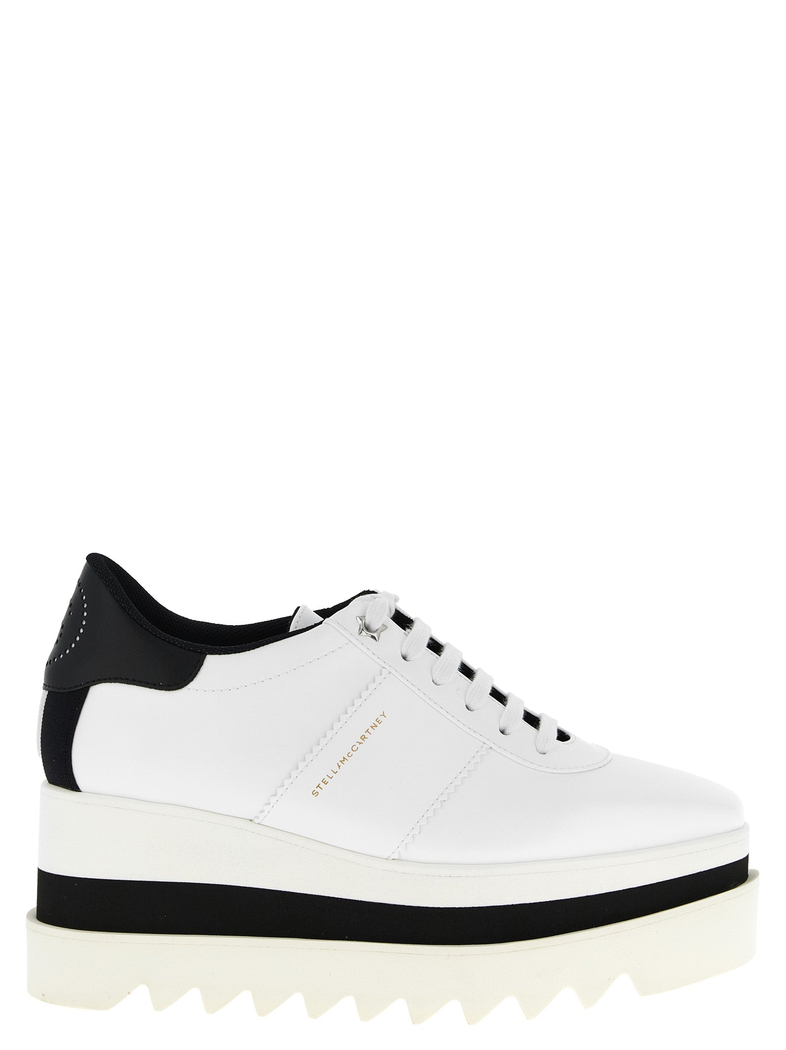 Stella McCartney White Polyethylene Wedge Sandals