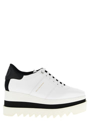 Stella McCartney White Polyethylene Wedge Sandals