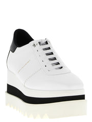 Stella McCartney White Polyethylene Wedge Sandals