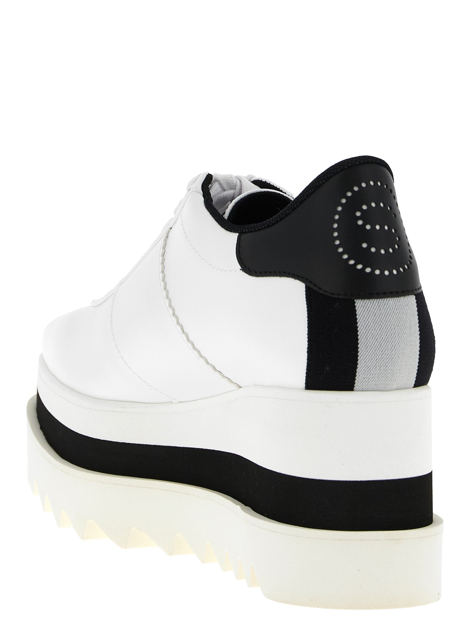 Stella McCartney White Polyethylene Wedge Sandals