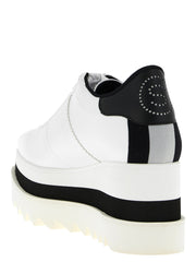 Stella McCartney White Polyethylene Wedge Sandals