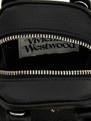 Vivienne Westwood Black Polyethylene Handbag