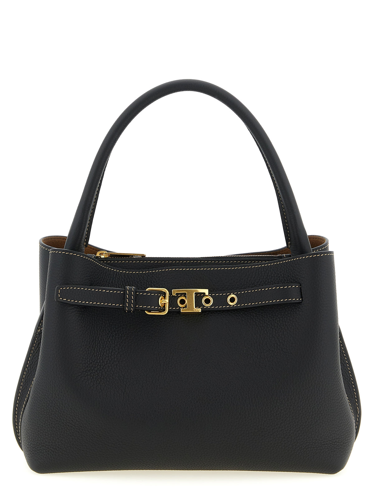 Tod's Black Calfskin Handbag