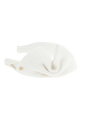 Maison Michel White Papier Headband