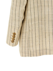 Blazé Milano Beige Cotton Blazer