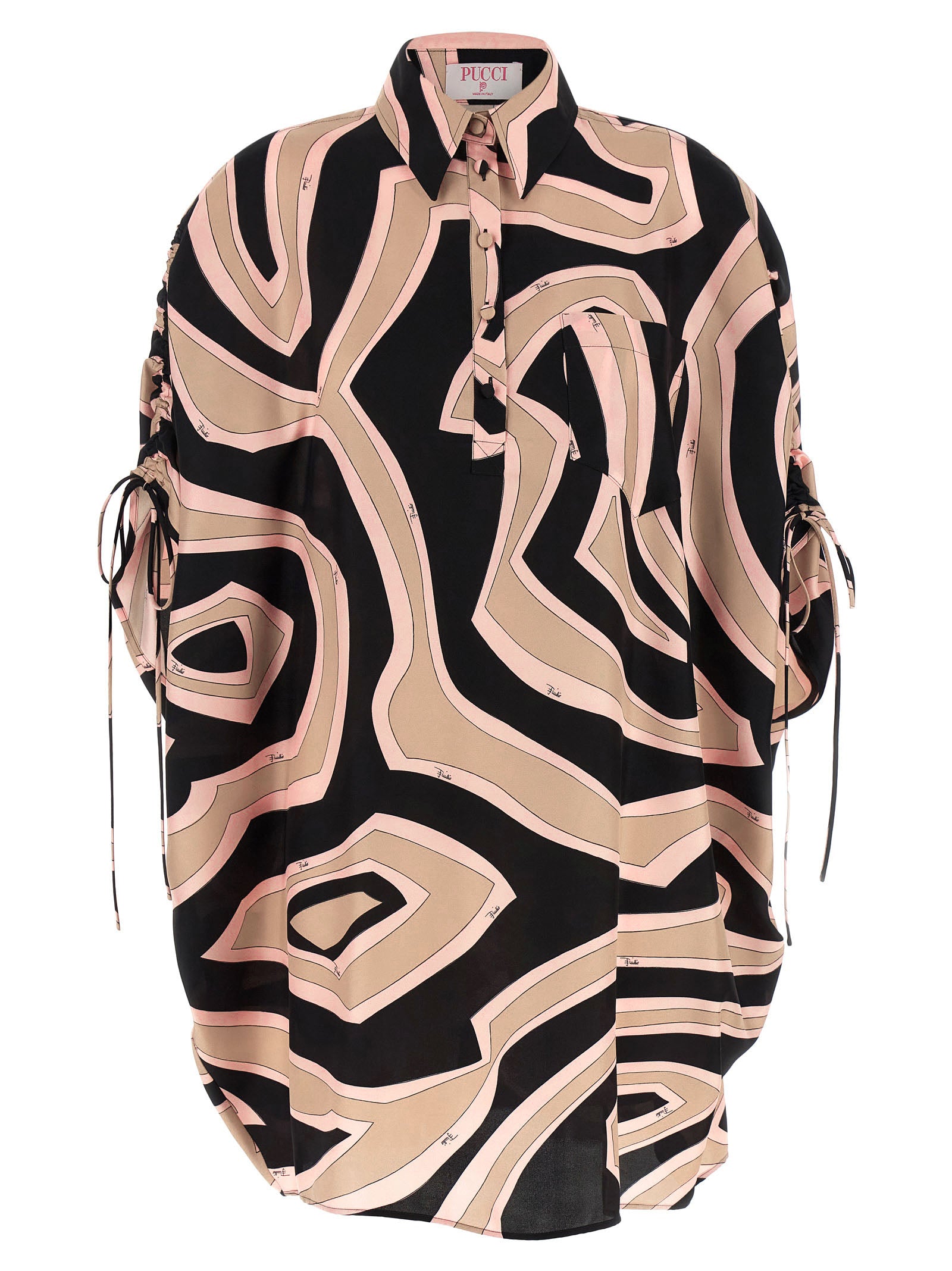 Emilio Pucci Multicolor Silk Short Dress - IT40