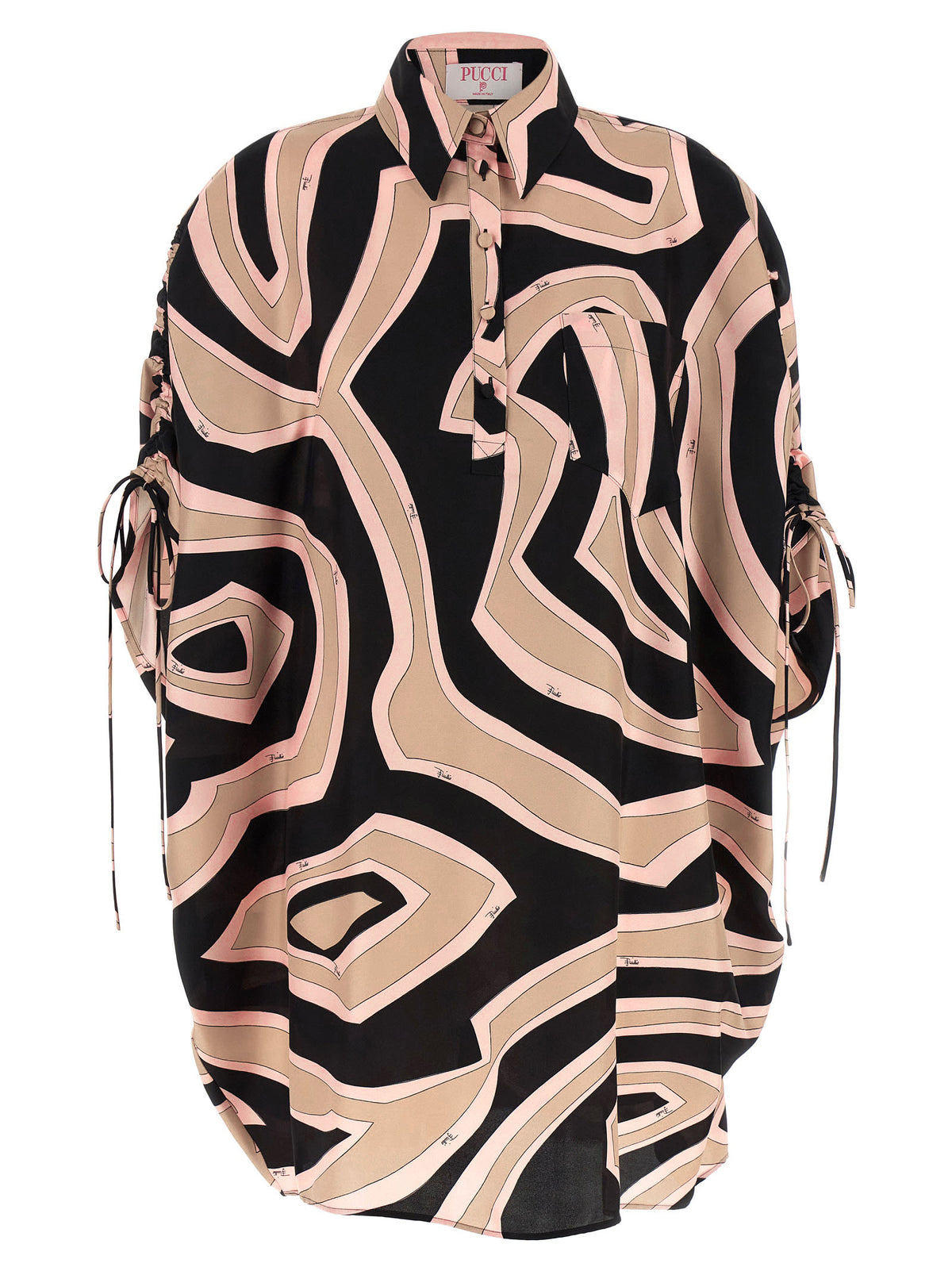 Emilio Pucci Multicolor Silk Short Dress - IT40