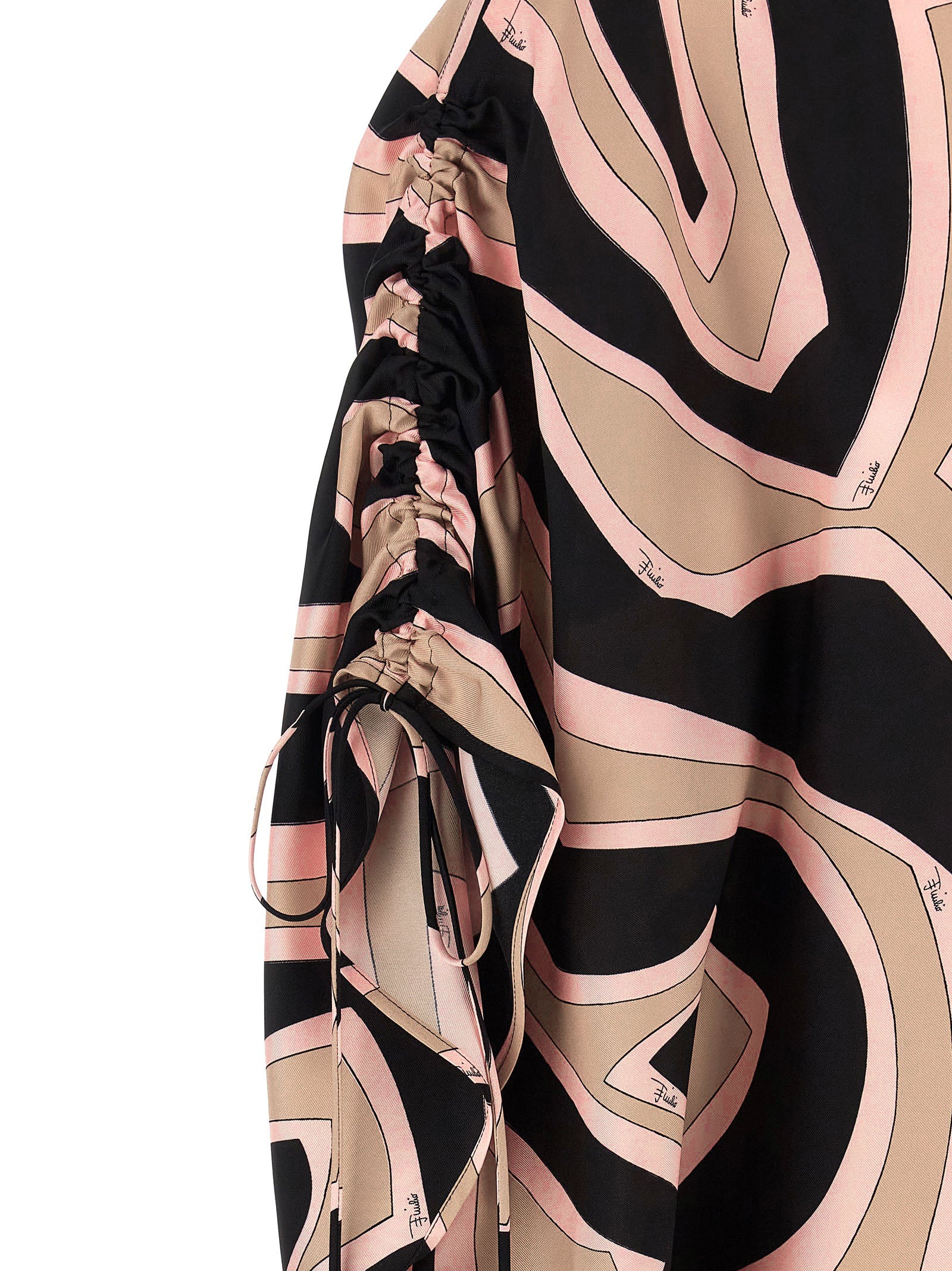 Emilio Pucci Multicolor Silk Short Dress - IT40