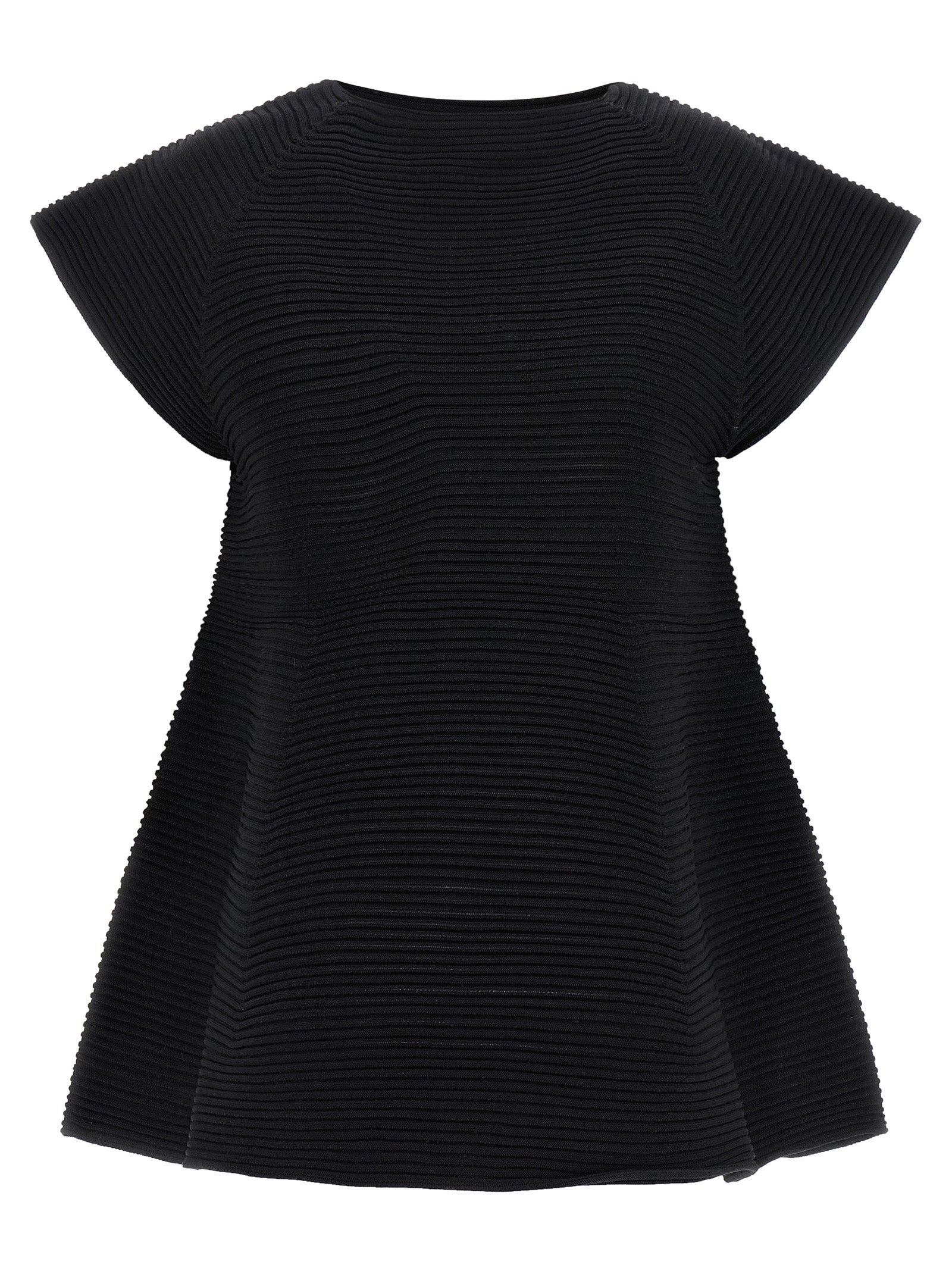 Issey Miyake Black Polyester Short Dress - 2