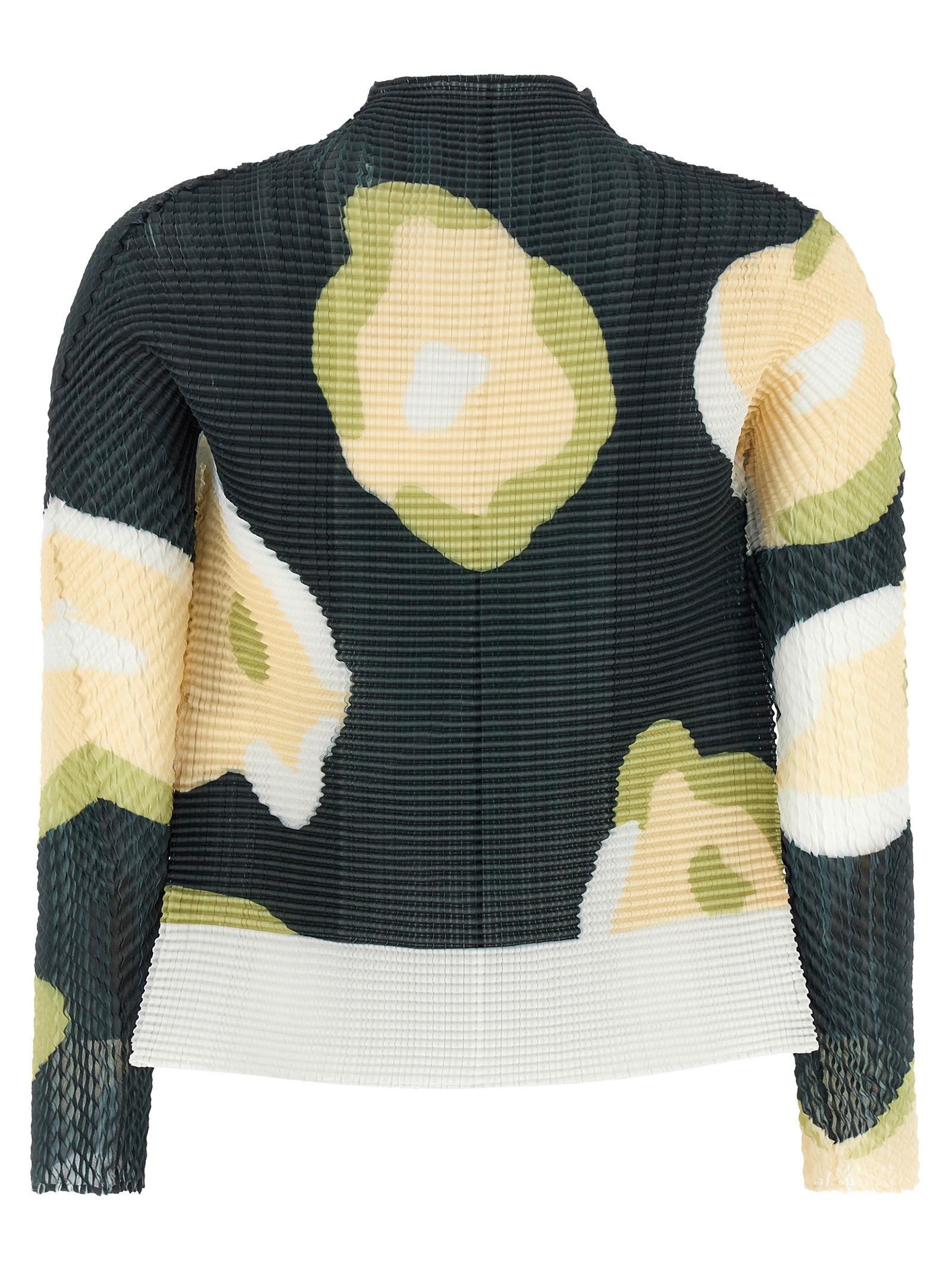 Issey Miyake Black Polyester Cardigan - 2