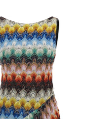 Missoni Multicolor Viscose Long Dress
