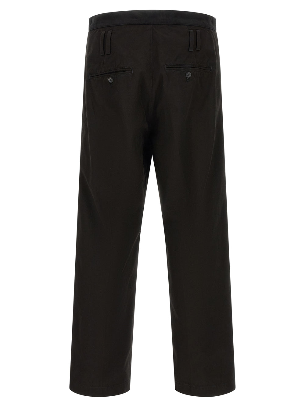 Namacheko Black Cotton Casual Pants - L