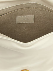 A.P.C. White Cowhide Crossbody Bag