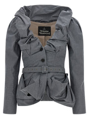 Vivienne Westwood Gray Cotton Blazer