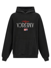 WILLY CHAVARRIA Black Cotton Sweatshirt