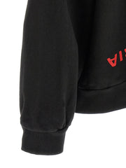 WILLY CHAVARRIA Black Cotton Sweatshirt