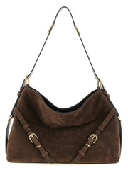 Givenchy Brown Calfskin Shoulder Bag