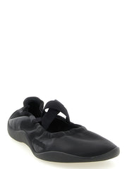 Balenciaga Black Polyester Ballet Flats