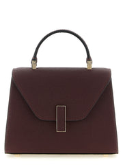 Valextra Bordeaux Calfskin Crossbody Bag