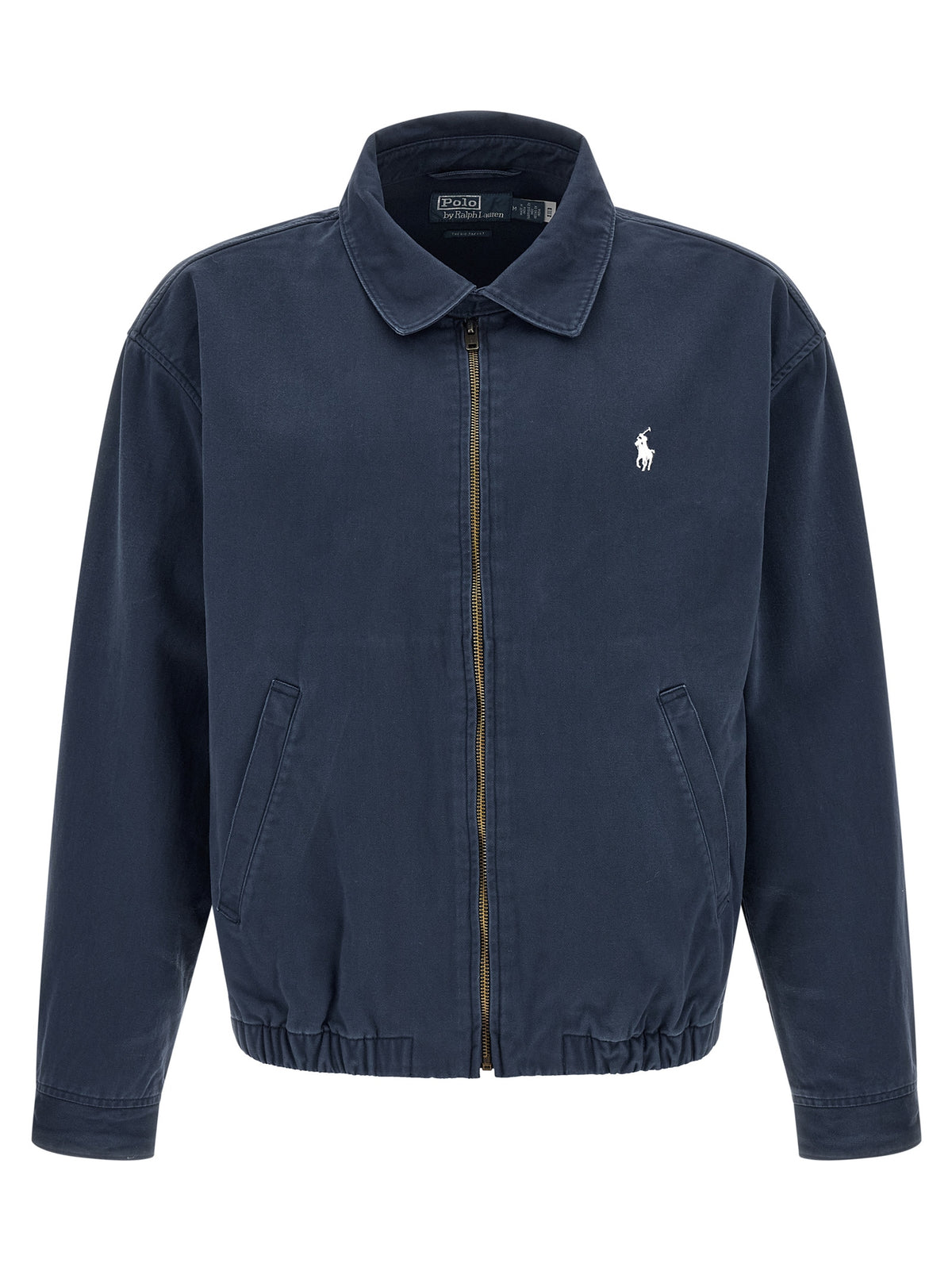 Polo Ralph Lauren Blue Cotton Full-Length Jacket - XXL