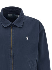 Polo Ralph Lauren Blue Cotton Full-Length Jacket - XXL