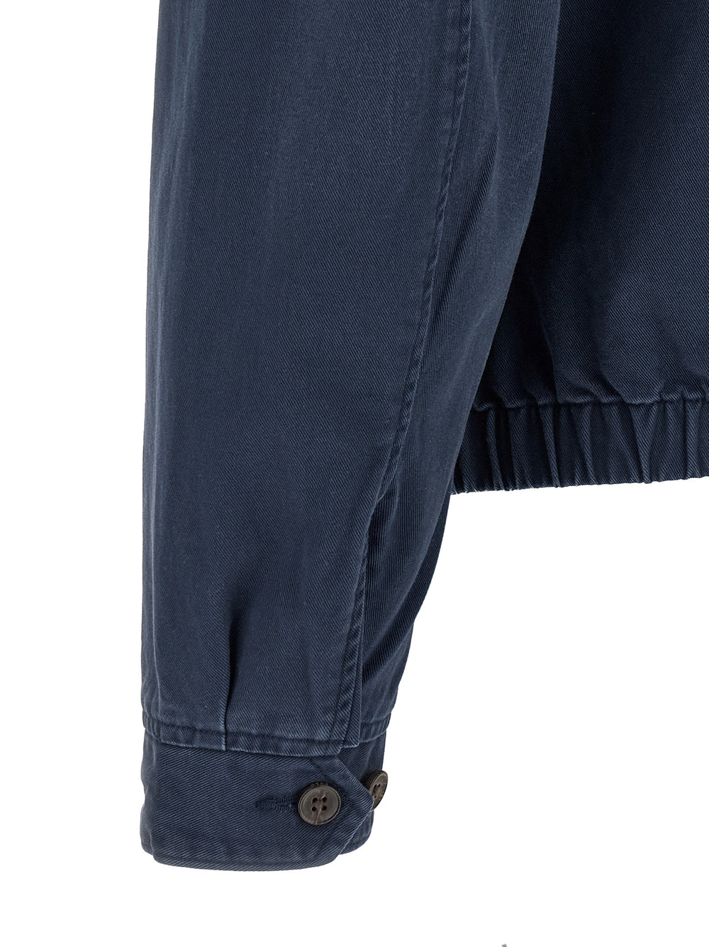 Polo Ralph Lauren Blue Cotton Full-Length Jacket - XXL