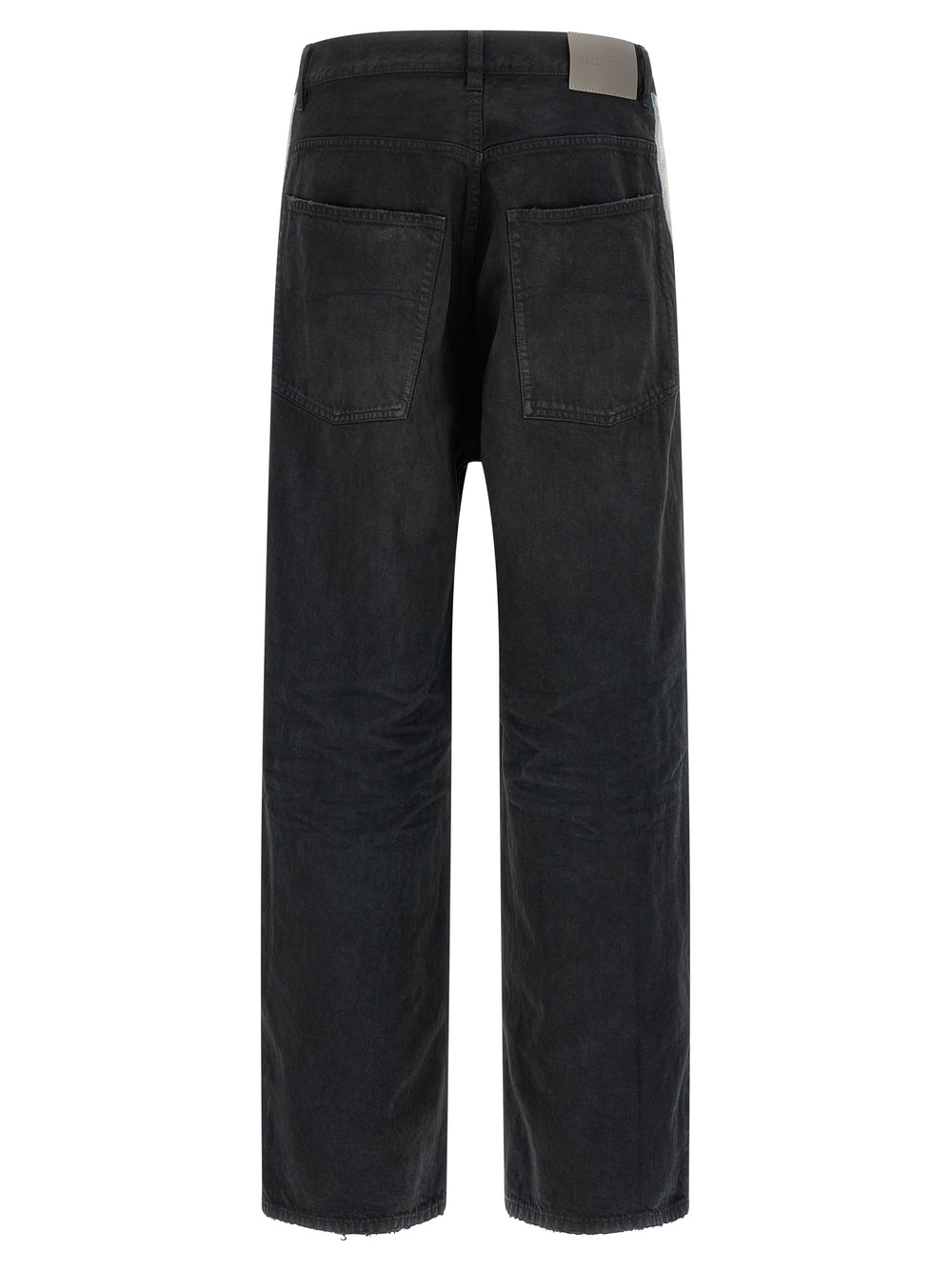 Balenciaga Black Cotton Flared Jeans - W31