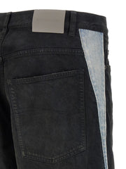 Balenciaga Black Cotton Flared Jeans - W31