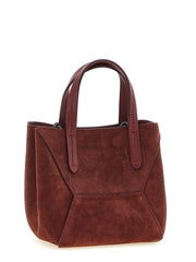 Brunello Cucinelli Bordeaux Calfskin Handbag